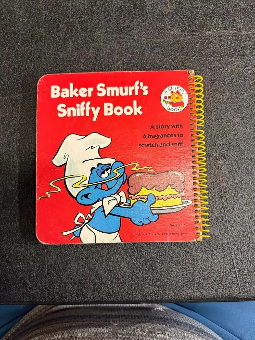 Baker Smurf's Sniffy Book by Peyo